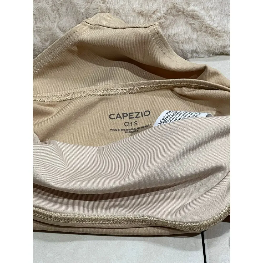 Capezio Girls Nude Ballet Leotard Child Small Dance Gymnastics EUC